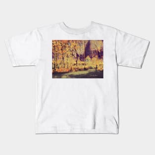 Autumn Leaves - Graphic 3 Kids T-Shirt